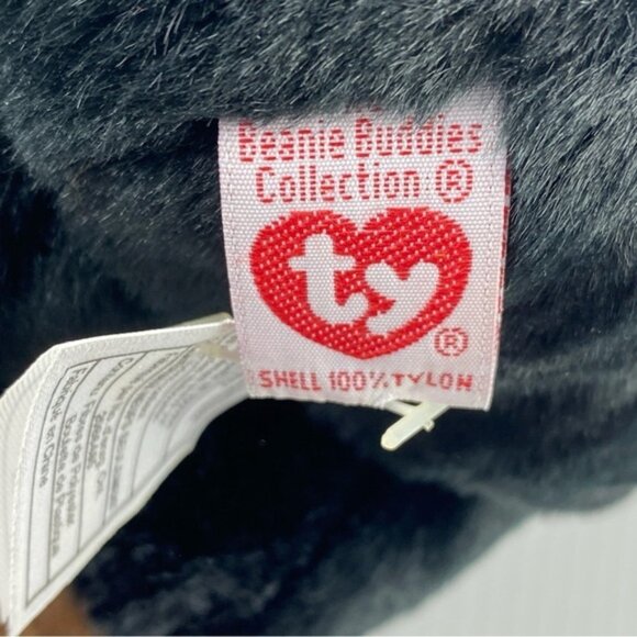 Ty Beanie Baby Congo Gorilla Plush Vintage 1999 Black Brown Monkey 10 inch - Picture 8 of 11